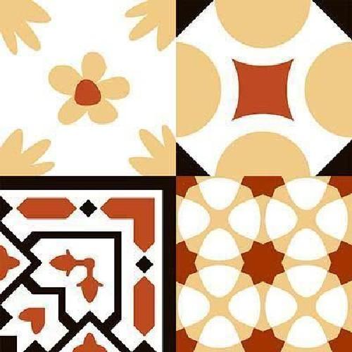 Victorian Buttercup Rectified Matt Ceramic 300x300mm Płytka ścienna i podłogowa