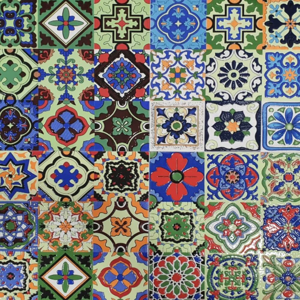 Wiktoriańska zielona inka rektyfikowana polerowana ceramiczna płytka ścienna i podłogowa 300x300mm