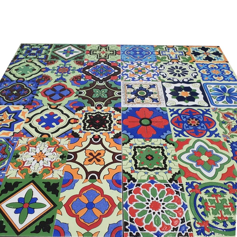 Wiktoriańska zielona inka rektyfikowana polerowana ceramiczna płytka ścienna i podłogowa 300x300mm