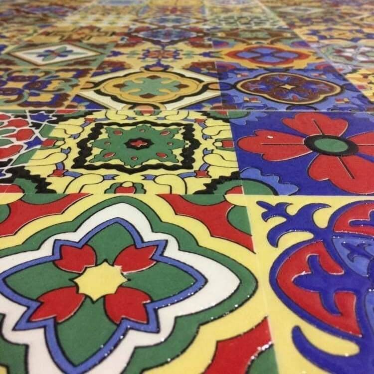 Victorian Inca Rectified Polished Ceramic (300mm x 300mm) Wall and Floor Tile