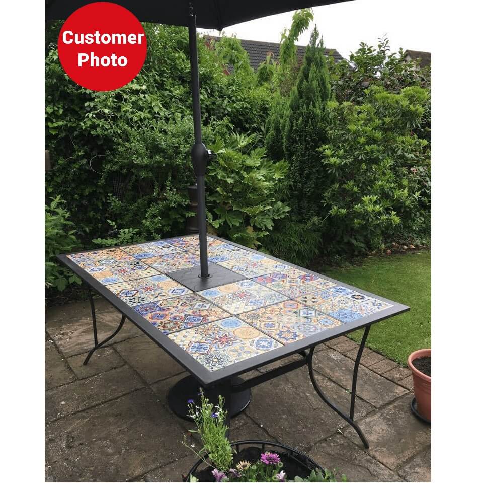 Victorian Inca Rectified Polished Ceramic (300mm x 300mm) Wall and Floor Tile