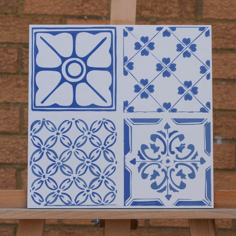 Victorian Santorini Rectified Matt Ceramic 300x300mm płytka ścienna i podłogowa