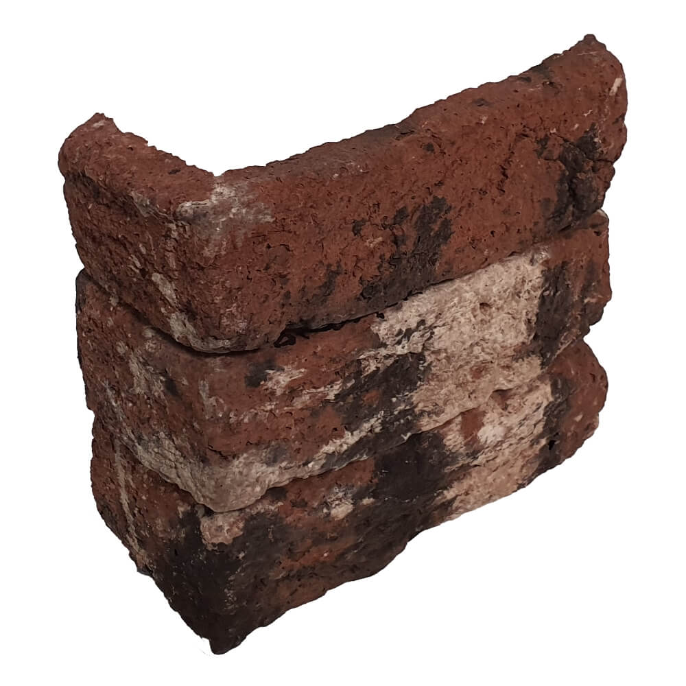 Volcano Reclaimed Effect Roșu și Negru Multi Brick Slips