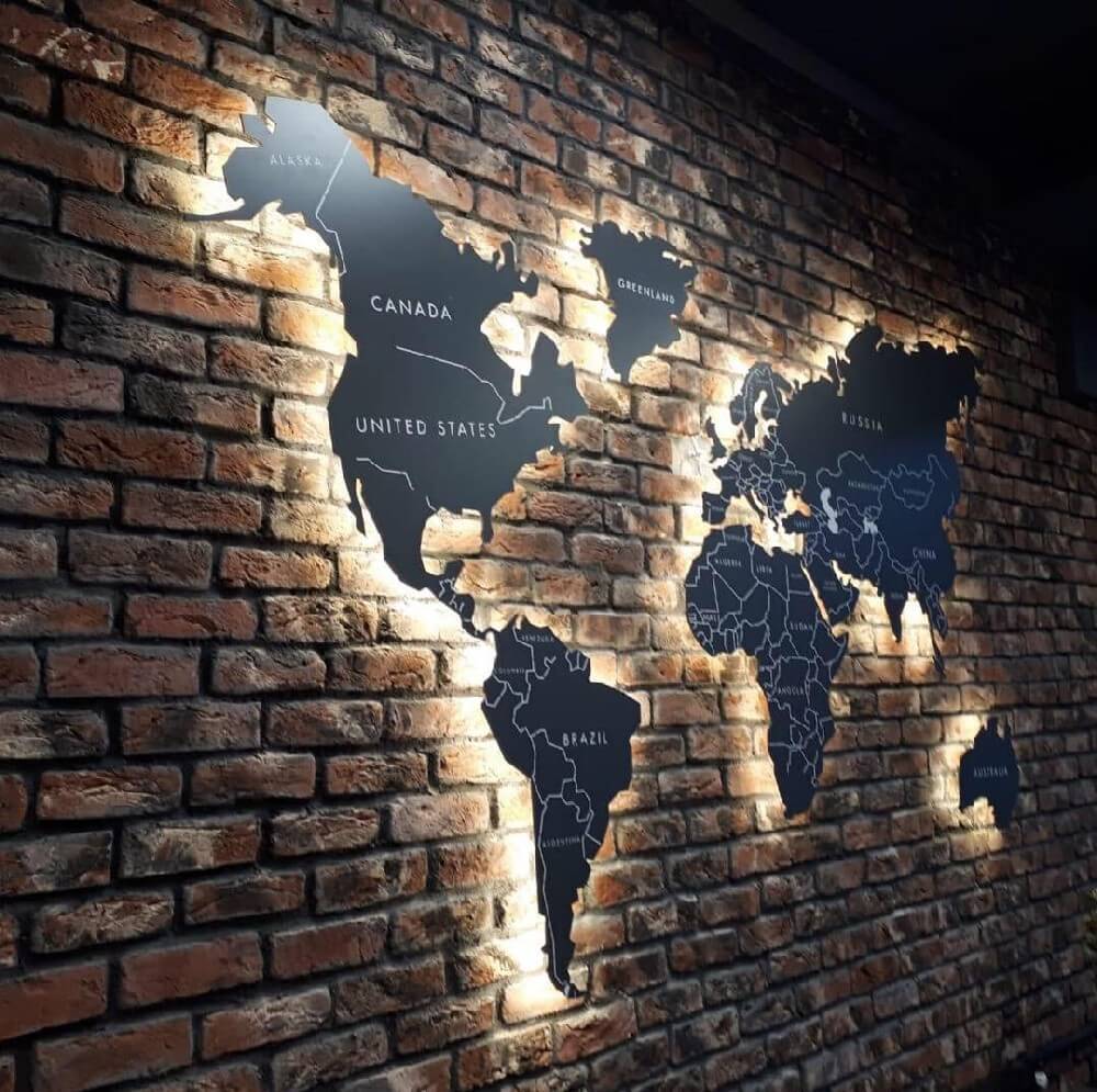 Volcano Reclaimed Effect Roșu și Negru Multi Brick Slips