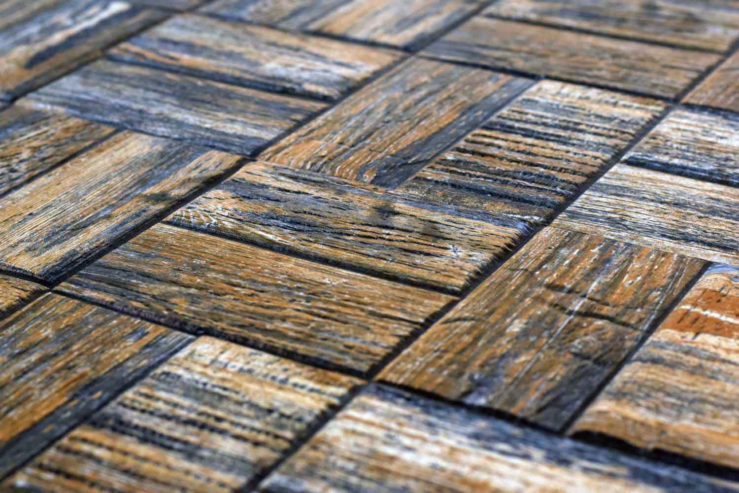 Placi de perete 300x600mm Porțelan Mat Rectificat Wenge Gold Split Face