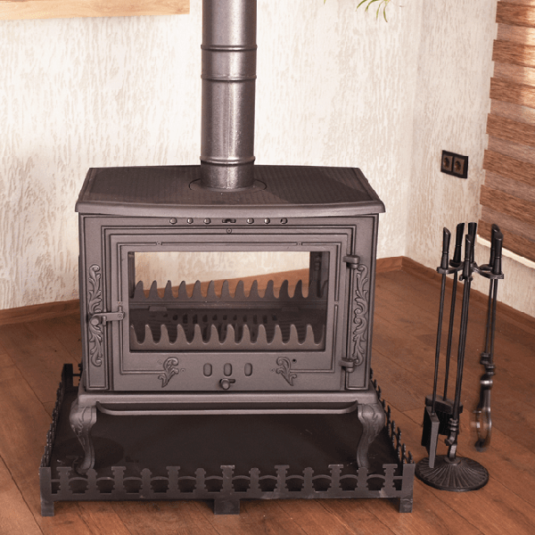 Soba cu Lemn Semineu 110kg Corp Fonta