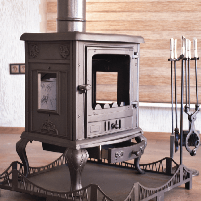 Soba pe lemne Semineu 70kg Corp Fonta