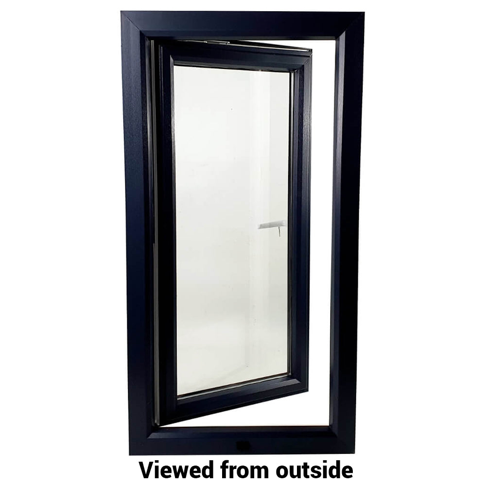 UPVC Uchylna i obrotowa rama okienna z podwójnymi szybami i szkłem 70 mm Uszczelka UK 2 - wewnętrzna biała zewnętrzna antracytowa