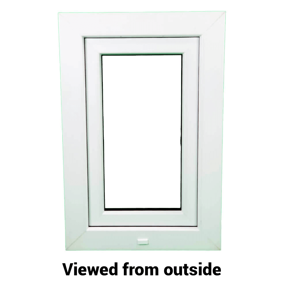 uPVC Tilt and Turn Double Glazed Window Frame and Glass 70mm UK 2 Gasket Seal - 610 x 1160 mm