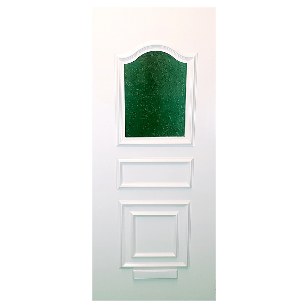 uPVC White Full Door Panel 24mm 870mm x 1970mm - Scilla (BAU 51-4)