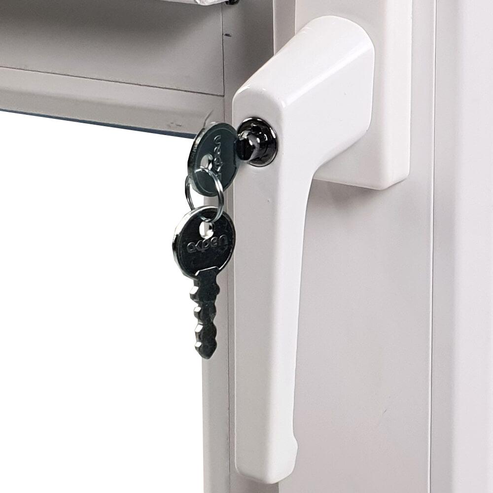 UPVC Top Hung Podwójnie przeszklona rama okienna i szkło 70 mm UK 2 Uszczelka - wiele rozmiarów