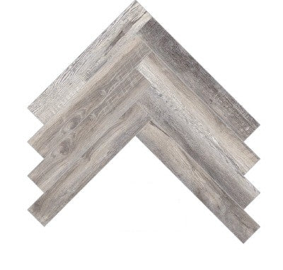 Tudor Oak Rustic Grey 6mm SPC Waterproof Flooring - 150x600mm (0.5mm wear layer)