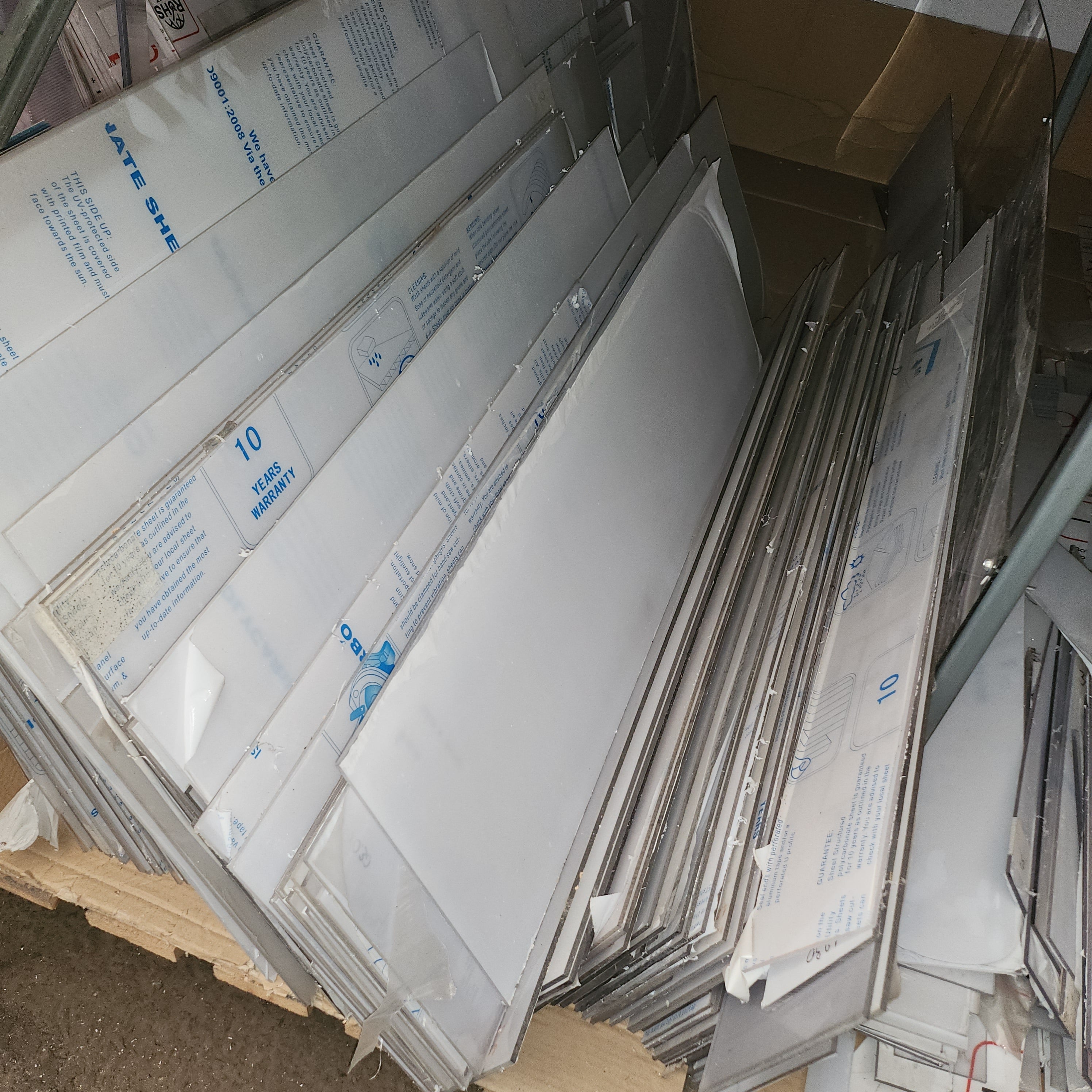 ➡️OFFCUT CLEARANCE ⬅️ 5mm Polycarbonate Solid Clear Sheet (⚠️scratched)