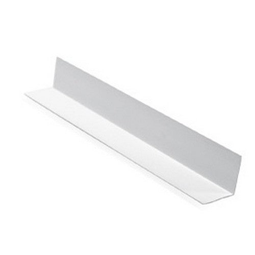 30x30 uPVC White L Profile Angle Trim Decorative Wainscot Profile Accessories