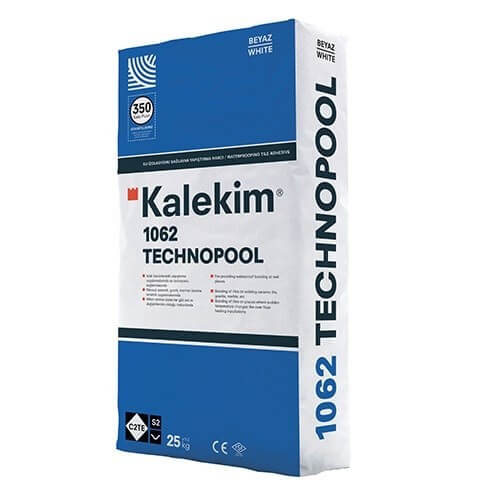 C2TE S2 Kalekim Technopool Adeziv pentru gresie hidroizolatoare alb (25 kg)