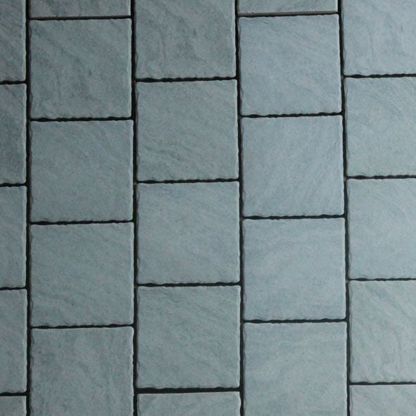 Riva Grey Tumbled Porcelain Paver 20mm (200mm x 300mm)