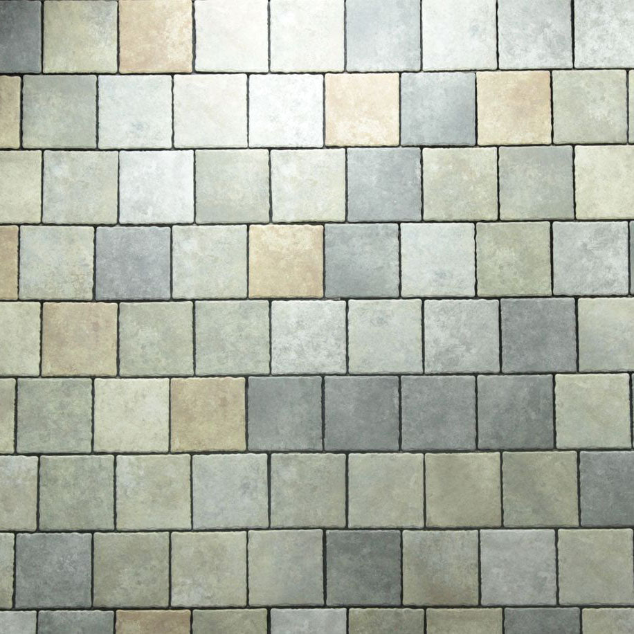 Skiffer Mix Tumbled Porcelain Paver 20mm (200mm x 200mm)