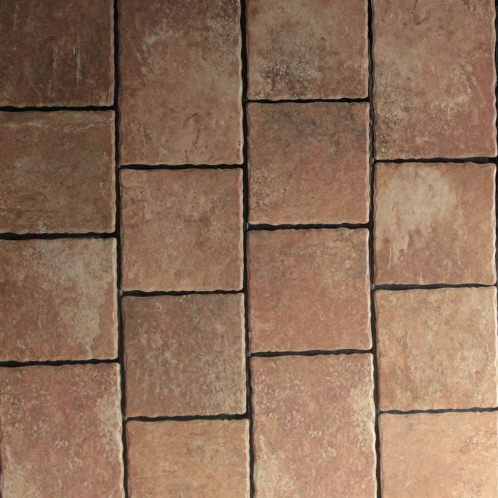 Forest Brick Tumbled Porcelain Paver 20mm (200mm x 200mm)