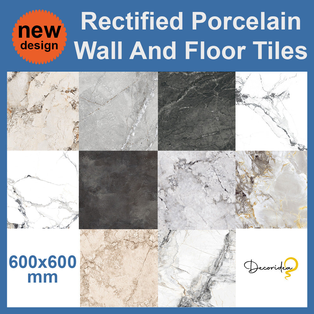 SAMPLE - New Design - Rectified Porcelain Wall And Floor Tiles - 600mmx600mm