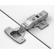 Lux - Soft Close - Quick Release - Silver