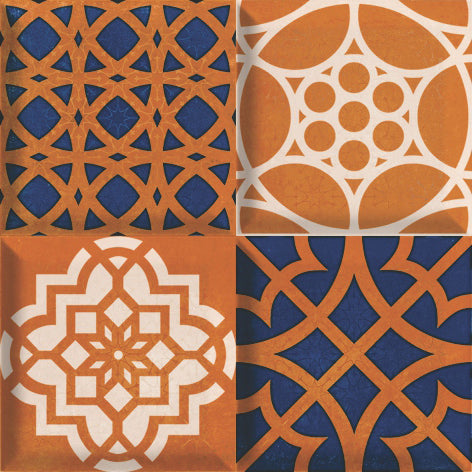 Dekoracyjna matowa ceramiczna płytka ścienna Piazza Axel DK 300x300mm