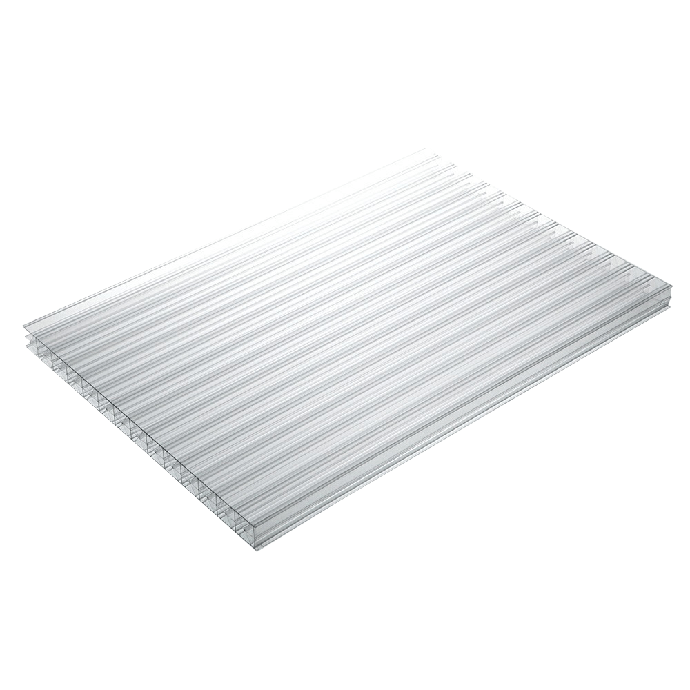 Folie de acoperiș din policarbonat de 20 mm, transparentă, diferite dimensiuni, 10 ani garanție, protecție UV