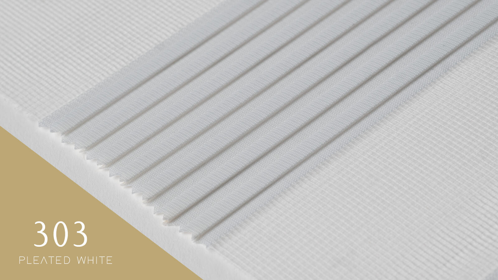 Decor Blinds Privacy 303 Pleated White