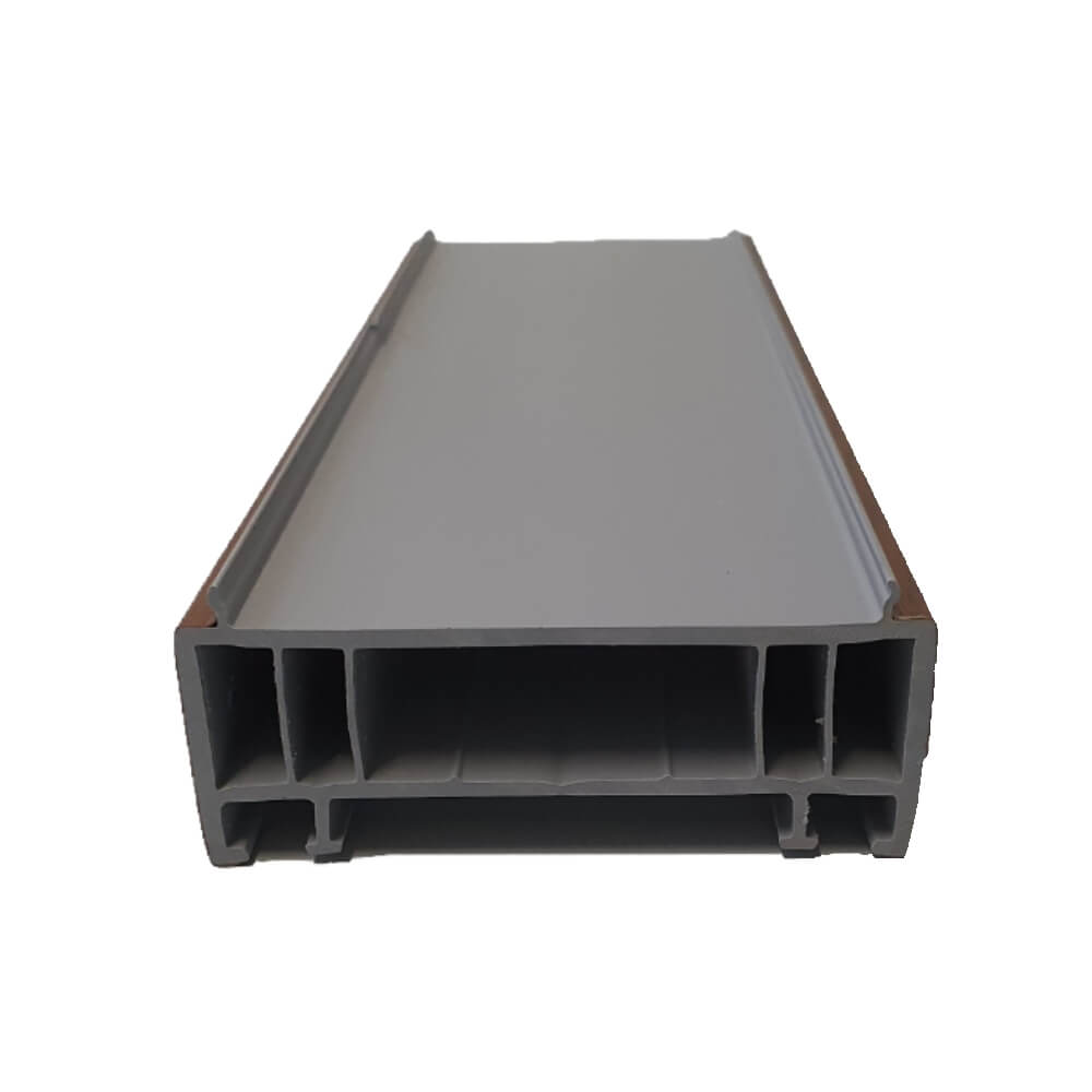 70mm Golden Oak uPVC Add-on Window Door Frame Extension Packer Head Ex ...