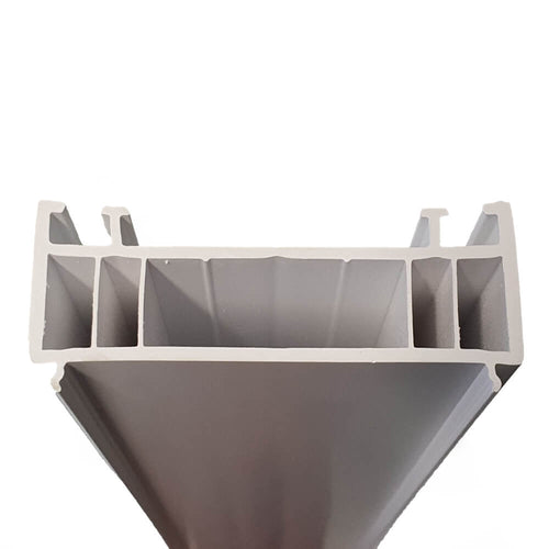 70mm White uPVC Add-on Window Door Frame Extension Packer Head Extende ...