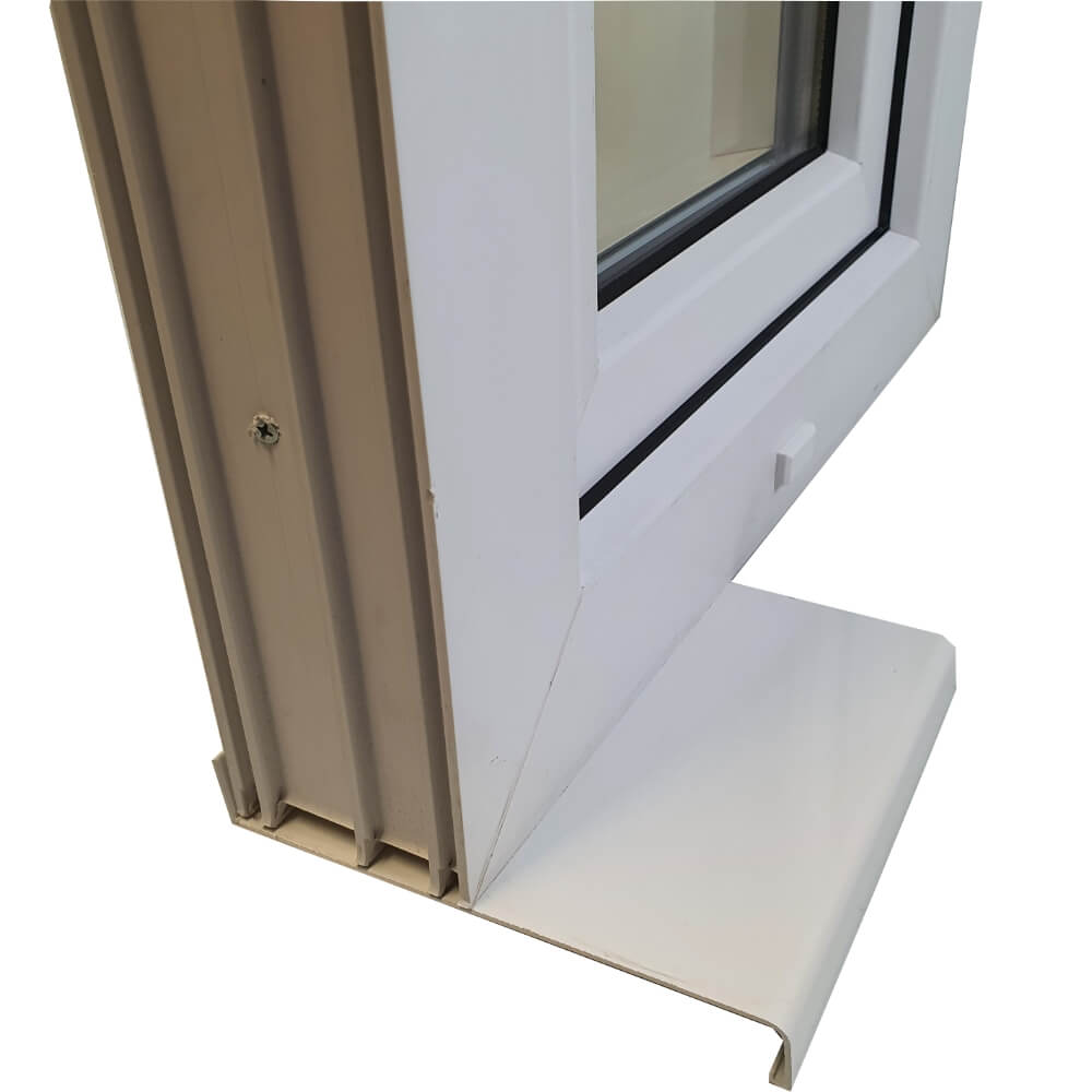 Parapet Zewnętrzny Aluminiowy Europejski do Drzwi Okno Antracyt 150mm 180mm 210mm + Zaślepki 