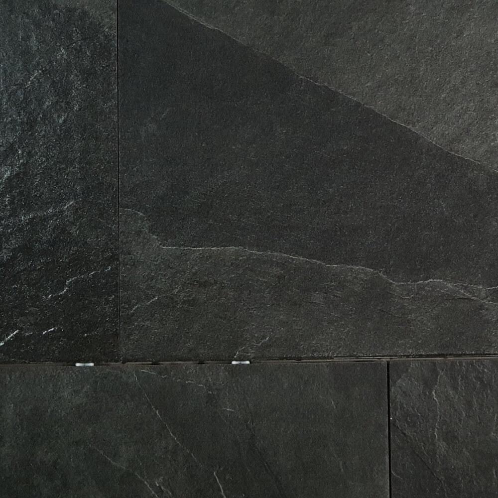 Brasilian Black Rectified Matt Porcelain 20mm 600x900mm Indoor and Outdoor Floor Tile
