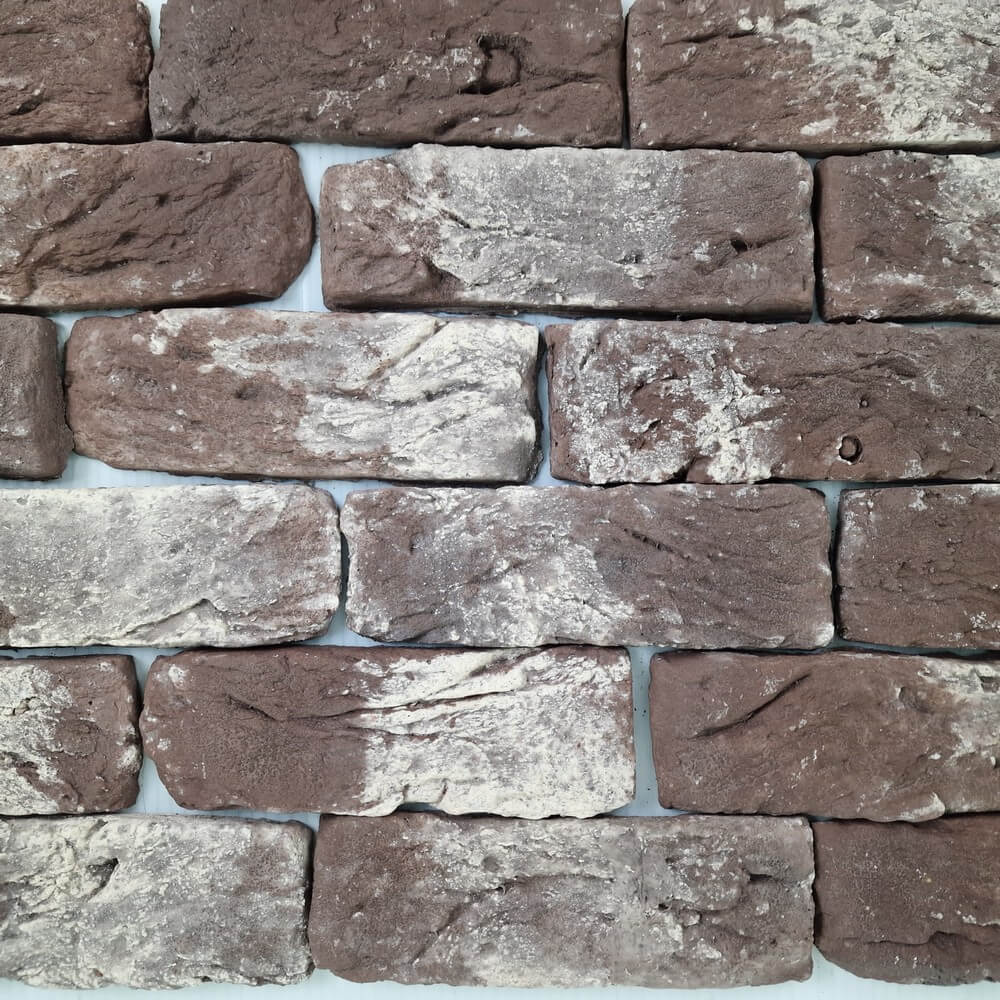 Cardiff Dark Fig Reclaimed Effect Multi Brick Slips