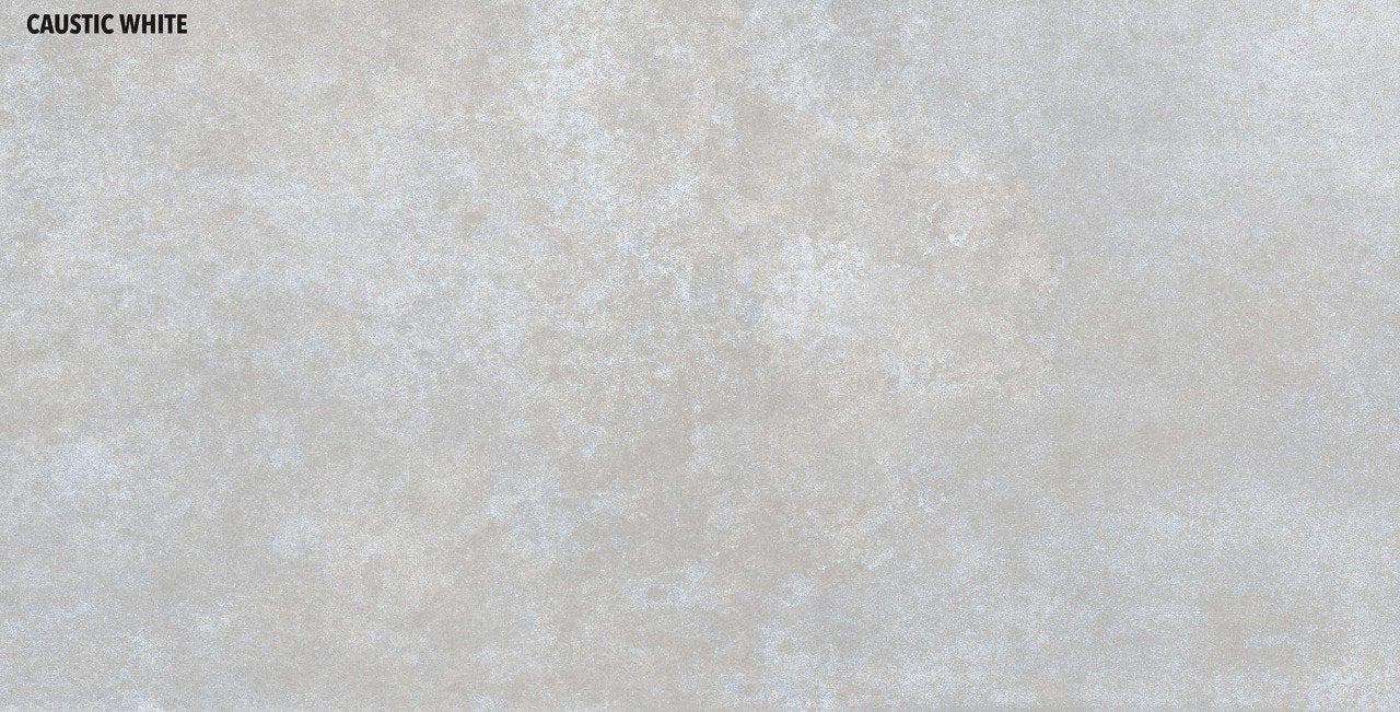 Caustic White 300x600mm Rectified Matt Porcelain Wall and Floor Tile