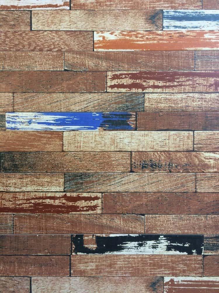Cherry Wood Effect Rectified Matt Ceramic 150x800mm Wall and Floor Tile