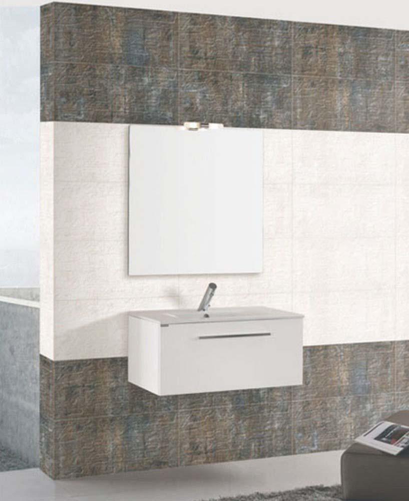 Continent 3D White 300x600mm Decorative Rectified Matt Ceramic Wall Tile