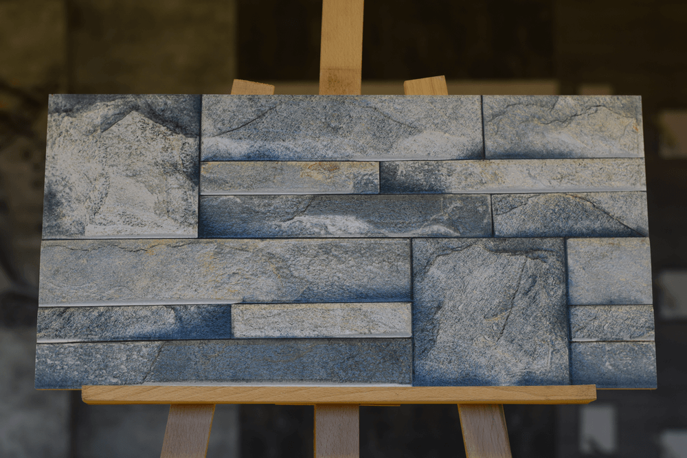 Gresie Coral Grey Split Face Porțelan Mat rectificat 300x600mm