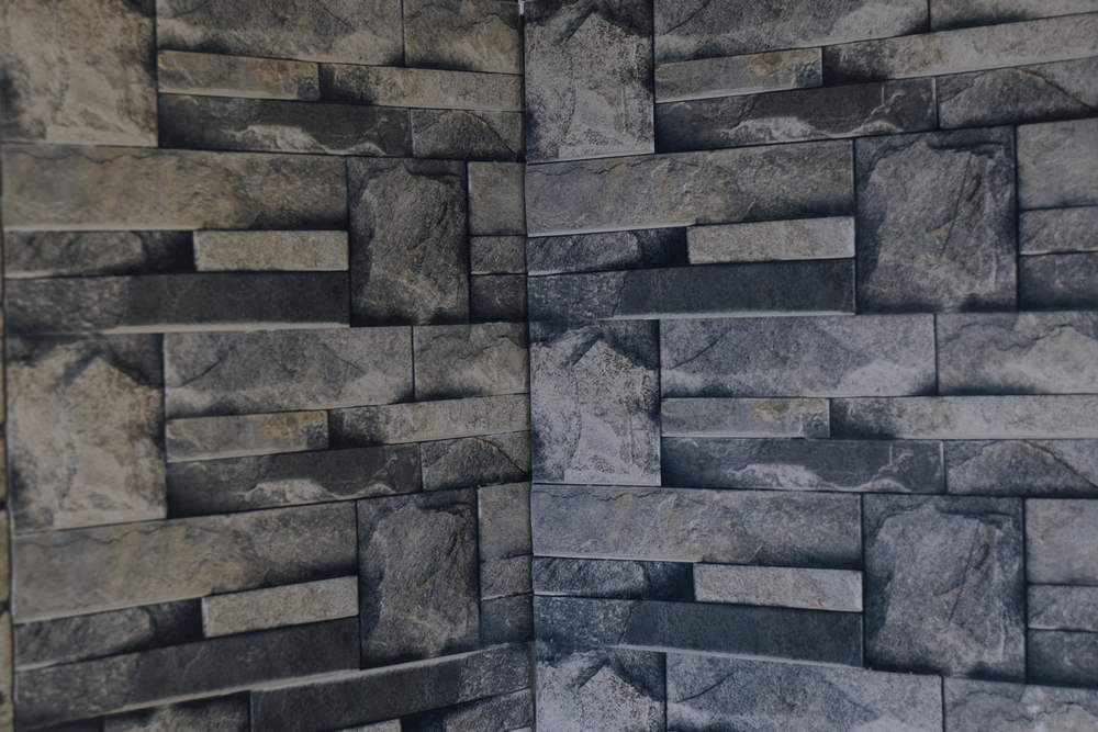 Coral Grey Split Face Rectified Matt Porcelain 300x600mm Wall Tile
