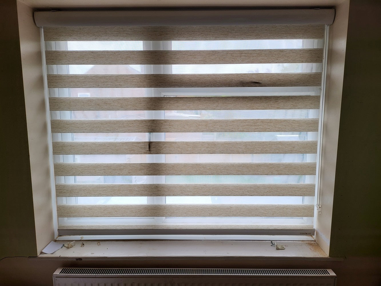 Decor Blinds Privacy 202 Natural Cream