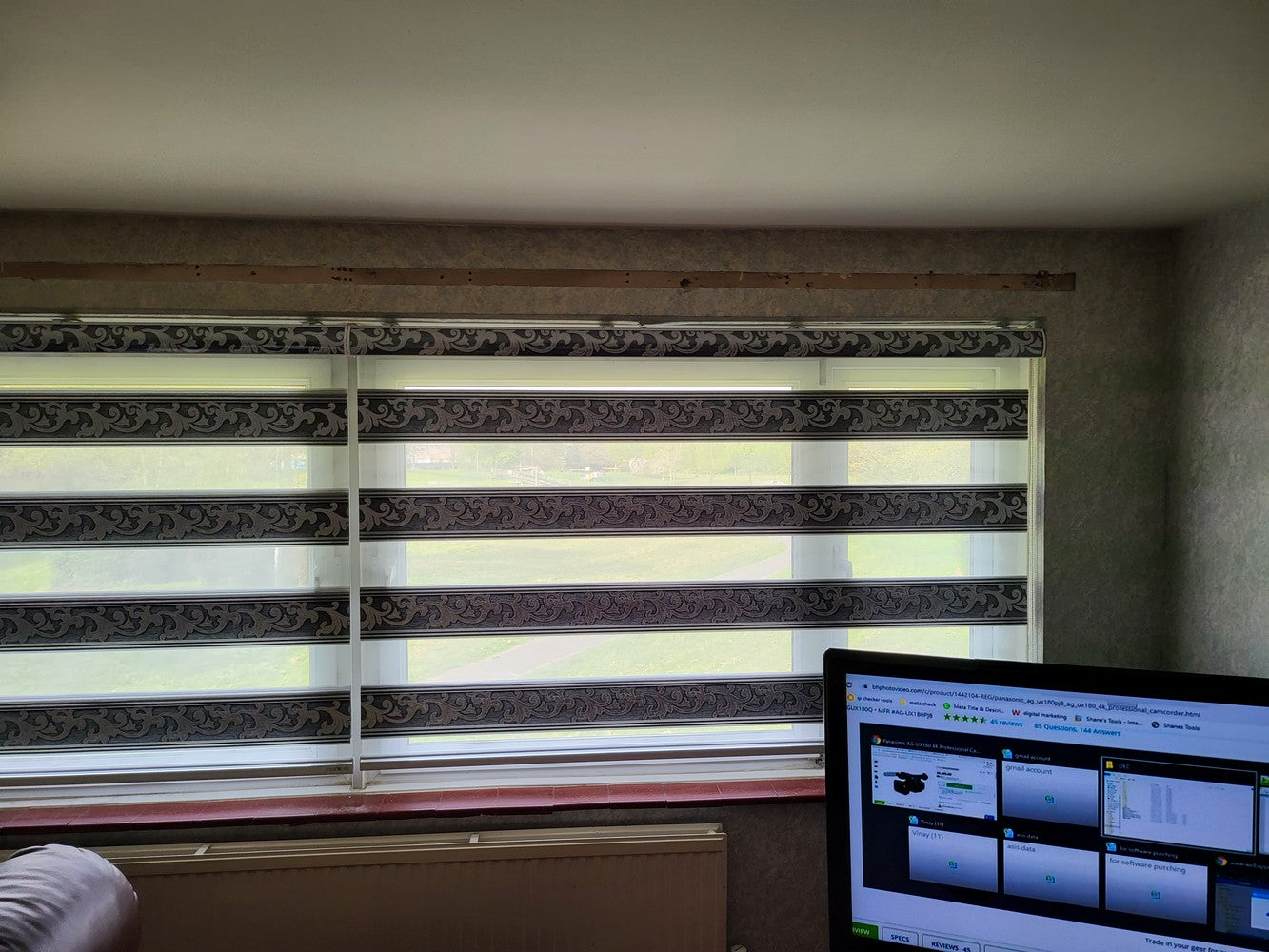 Decor Blinds Privacy 305 Grey