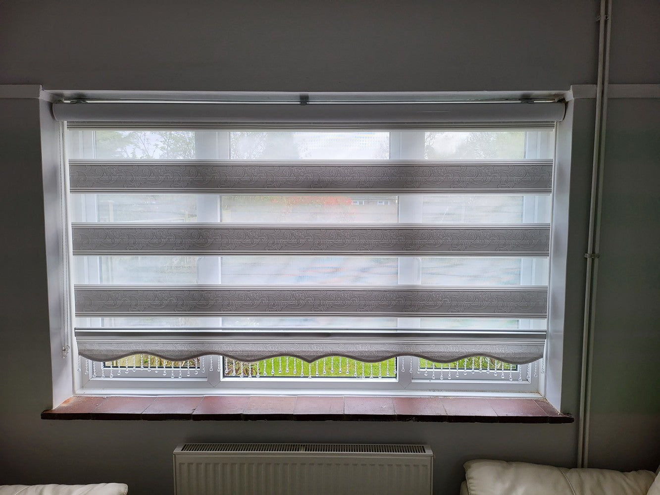 Decor Blinds Privacy 306 Silver