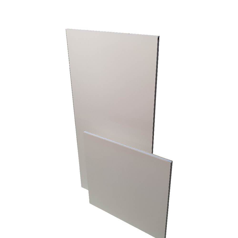 Dwustronny płaski panel wzmacniający Biały uPVC 24 mm 30 mm 