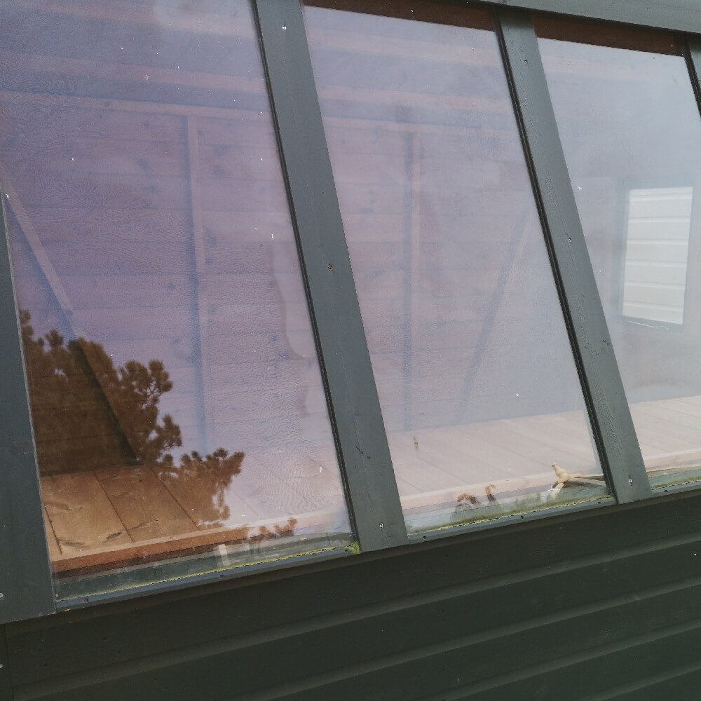 Foaie de siguranță transparentă din POLICARBONAT de înlocuire a ferestrelor pentru șopron de grădină
