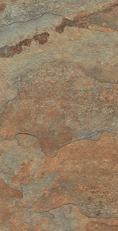 Ziarnisty kamień rektyfikowany wielkoformatowy Rustykalny matowy efekt kamienia Porcelana 800x1600mm Płytki podłogowe i ścienne 