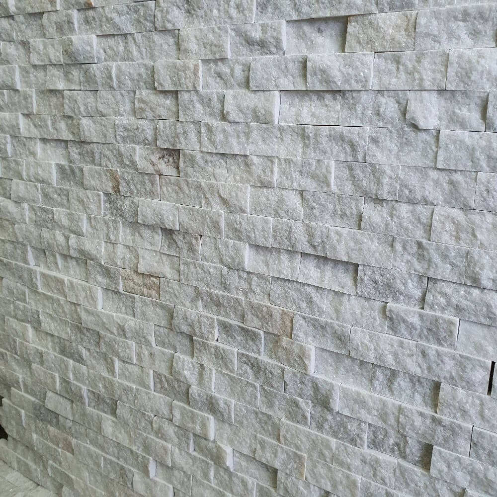 M23 marmură albă despicată 300x300mm gresie decorativă mată
