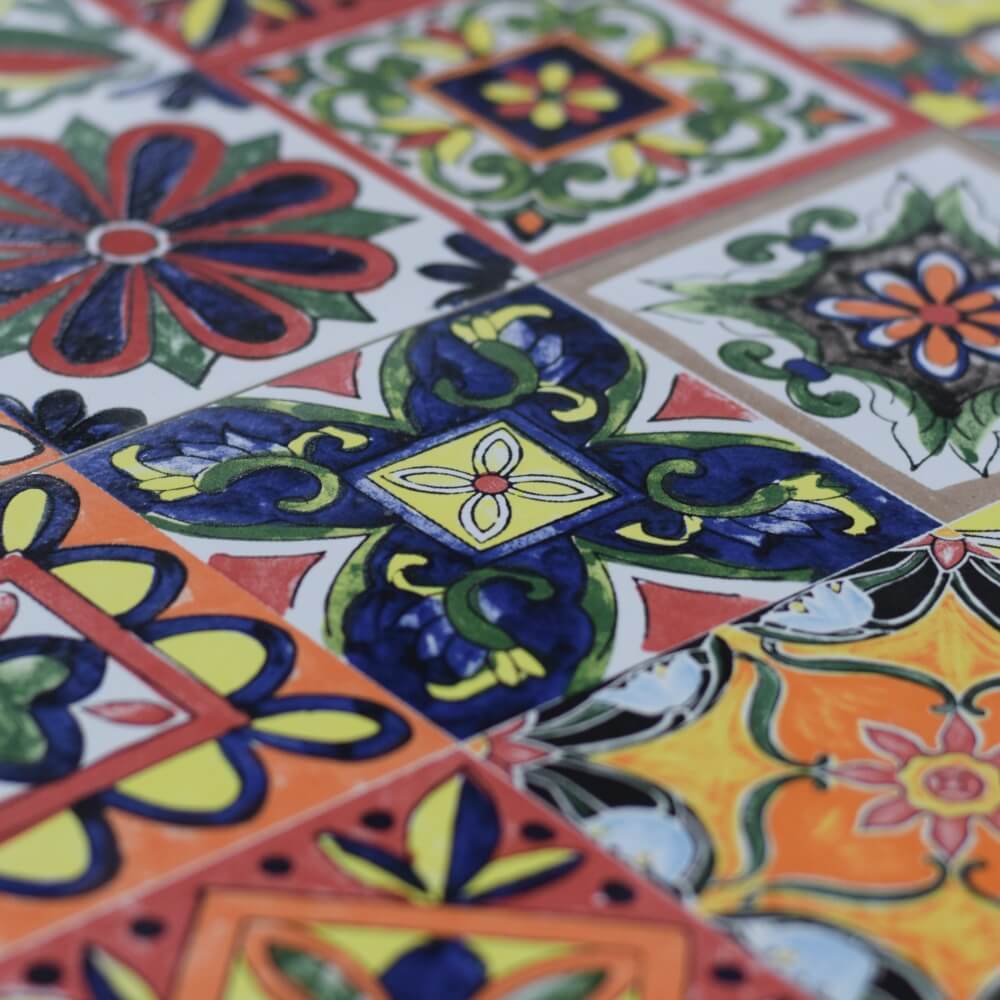 Mexican Talavera Ceramic Matt Rectified 300x300mm Gresie pentru pereti si podea
