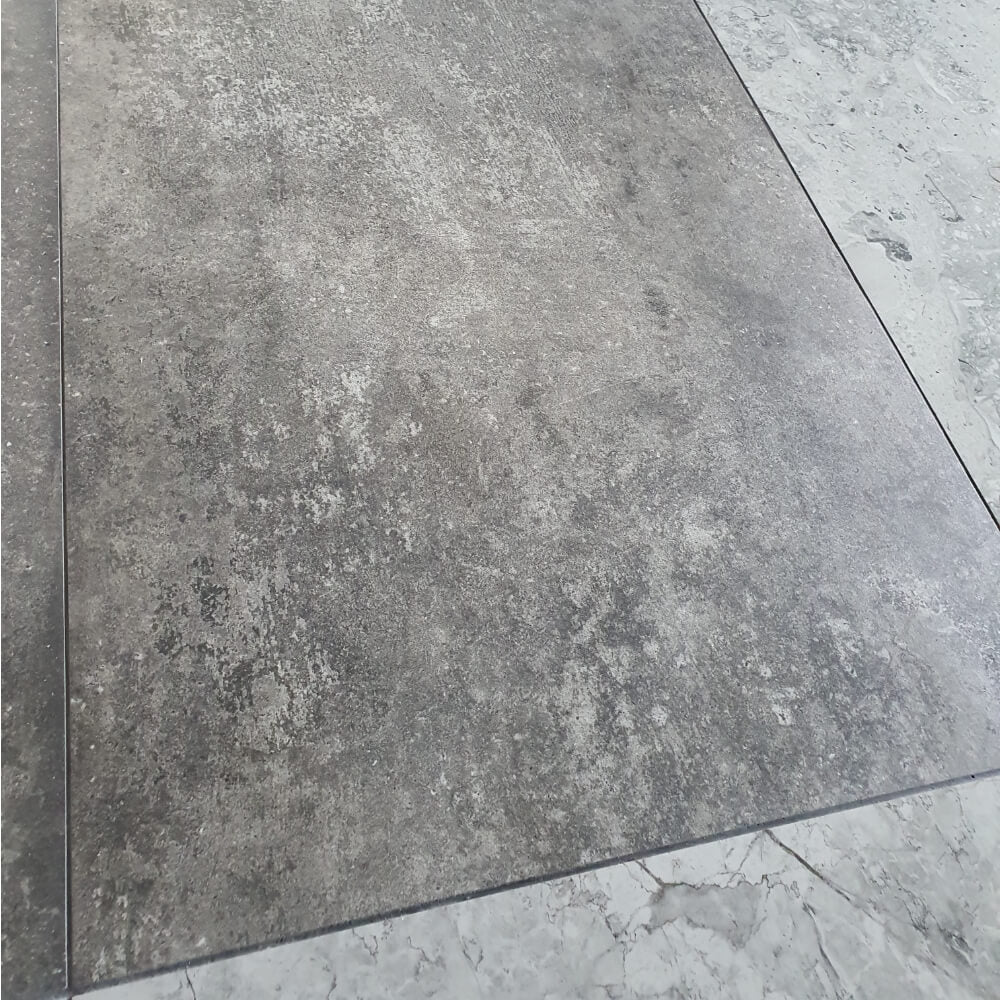 Napolean Grafito Rectified Large Format Rustic Matt Stone Effect Porcelain 800x1600mm Floor & Wall Tiles
