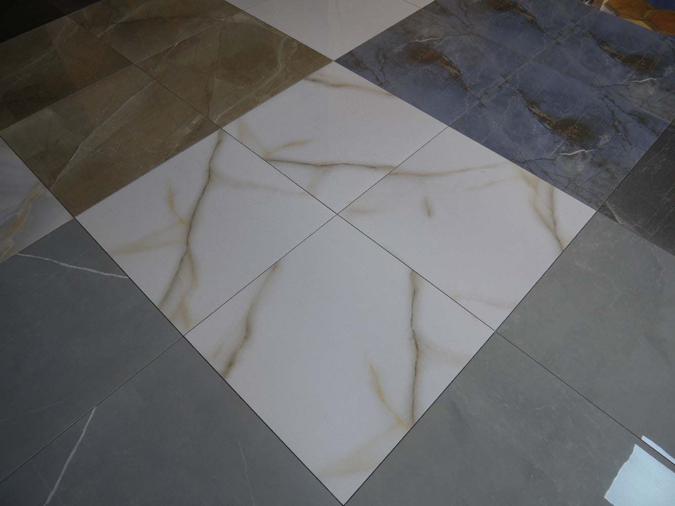 Old Rome Rectified Polished Glazed Porcelain 600x600mm Wall and Floor Tiles