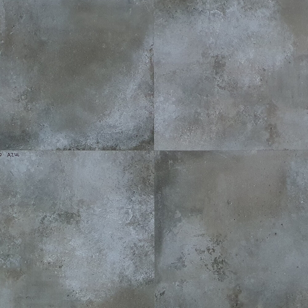 Oxford Azul Rectified Matt Stone Effect Porcelain 800x800mm Wall and Floor Tiles
