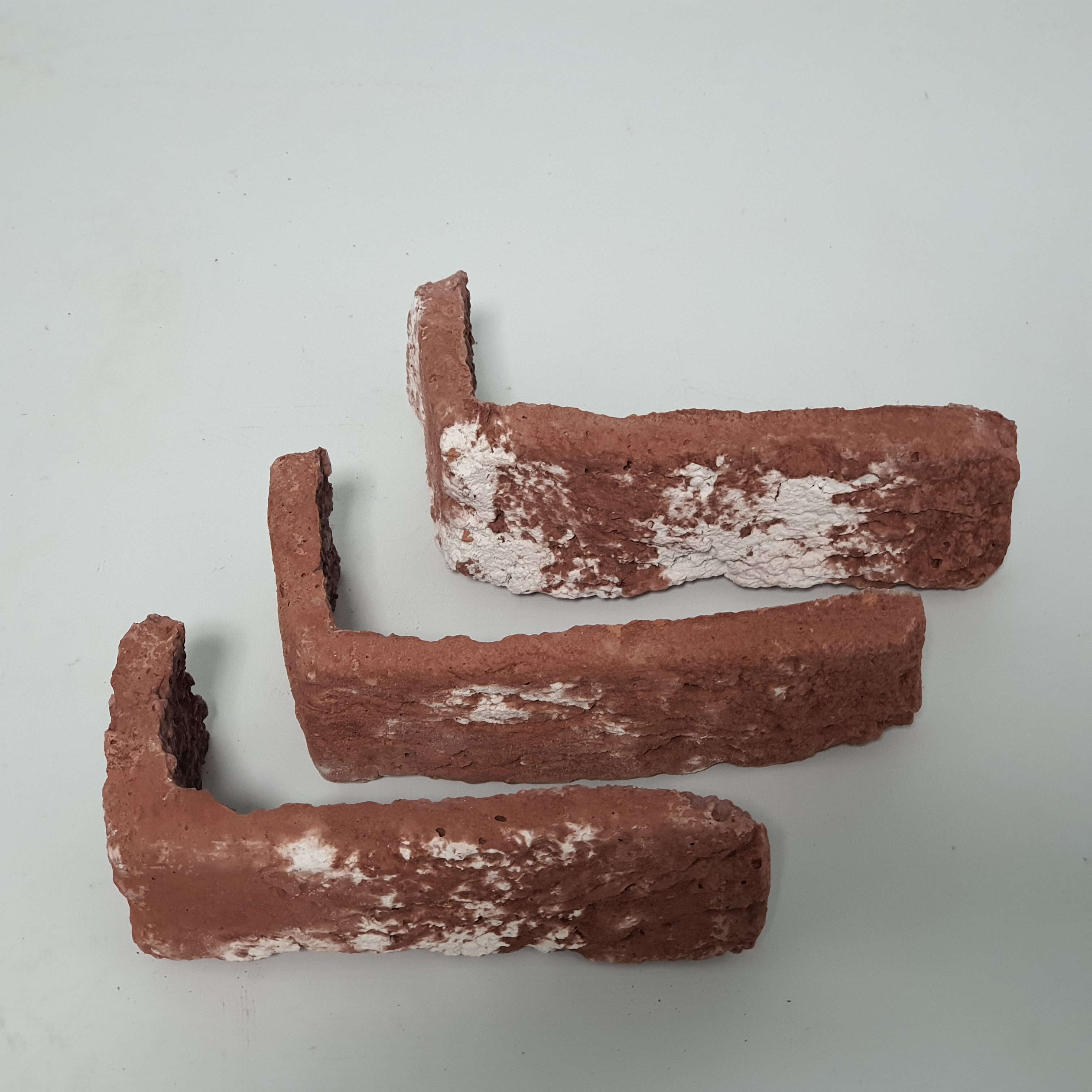 Oxide Reclaimed Effect White Brown and Black Multi Brick Slips