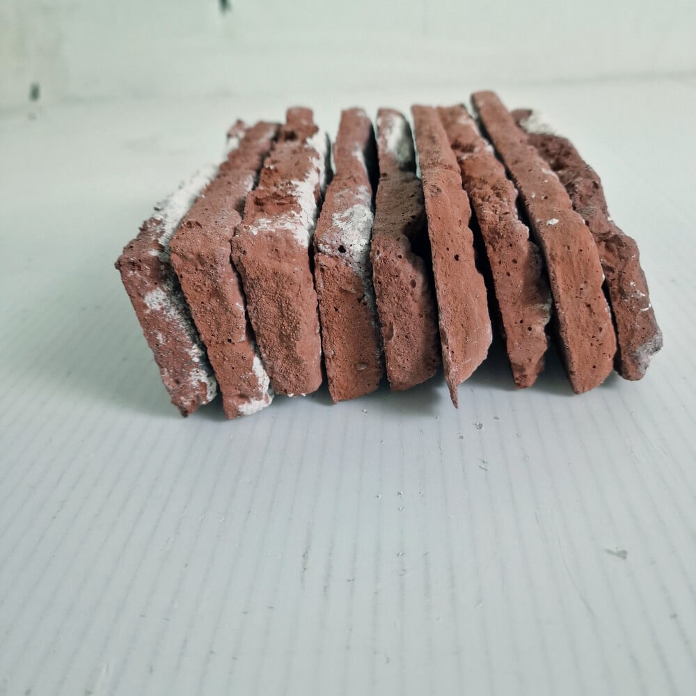 Białe, brązowe i czarne halki Multi Brick z efektem odzysku tlenku